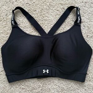 Under Armour Infinity 2.0 High Sports Bra Black Size L (D-DD)